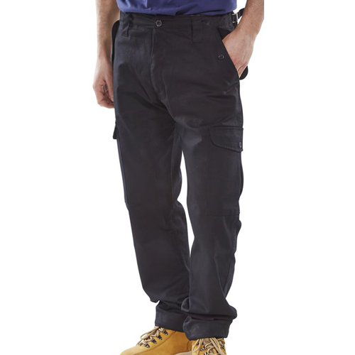 Buy Rhysley Men Navy Blue Cotton Formal Pant  42 Online at Best Prices in  India  JioMart