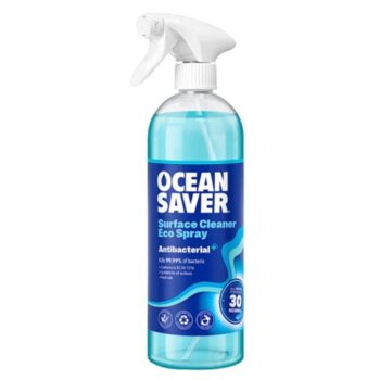 Ocean Saver Surface Cleaner Spray Antibacterial 750ml | Suitable for all surfaces | Kills 99.99% of bacteria in 30 seconds | Ocean Life Friendly Ingredients